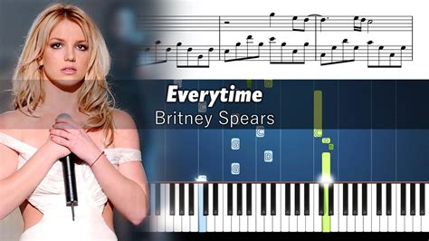 Britney Uses Her Piano Fingers On Her Body