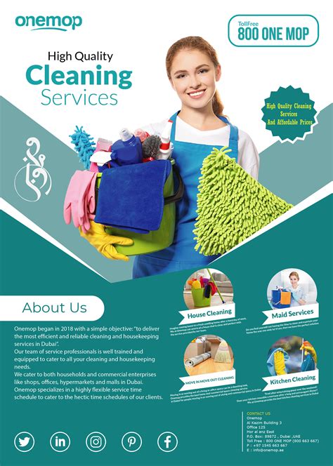 Cleaning Services Flyer On Behance Cleaning Services Flyer On Behance