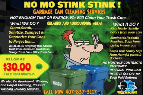 Copy Of Trash Can Cleaning Company Ad Postermywall Copy Of Trash Can Cleaning Company Ad Postermywall