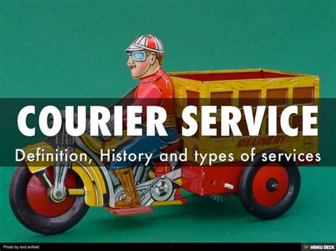Courier Services Definition History And Types Ppt Courier Services Definition History And Types Ppt