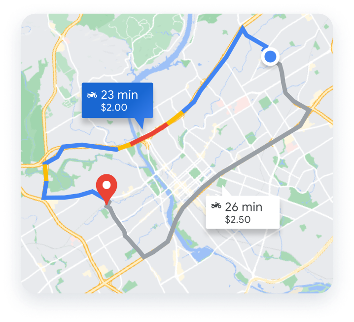Directions Home Avoid Highways