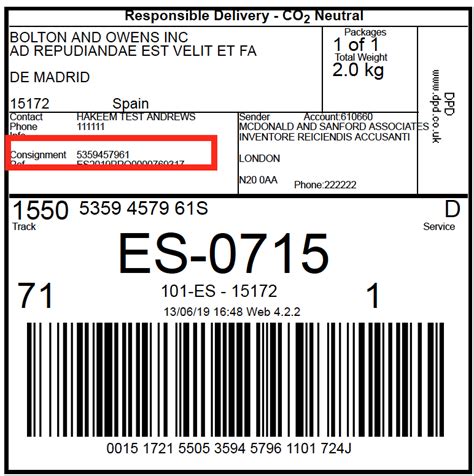 Dpd Tracking Nr