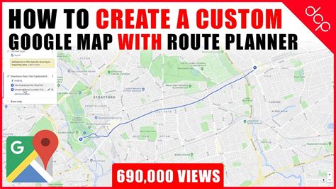Draw A Route In Google Maps
