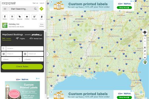 Driving Distances Mapquest