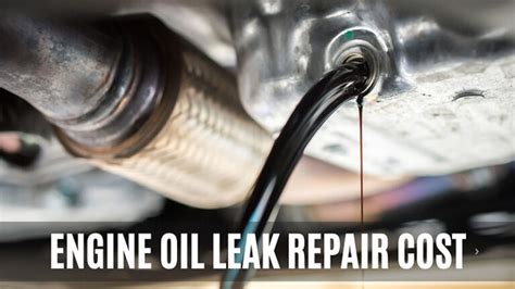 Engine Oil Leak Repair Cost In 2025 How Much To Fix Engine Oil Leak Repair Cost In 2025 How Much To Fix
