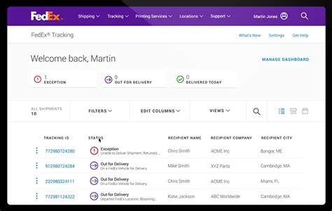 Fedex Trackingt
