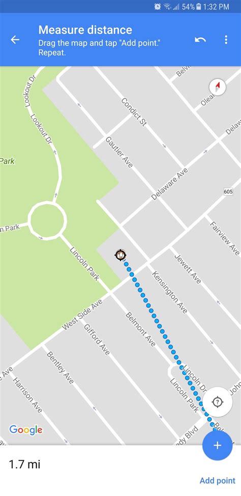 Google Maps Calculate Walking Distance