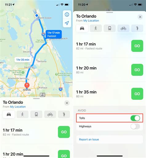How To Avoid Toll Roads In Apple Maps App How To Avoid Toll Roads In Apple Maps App