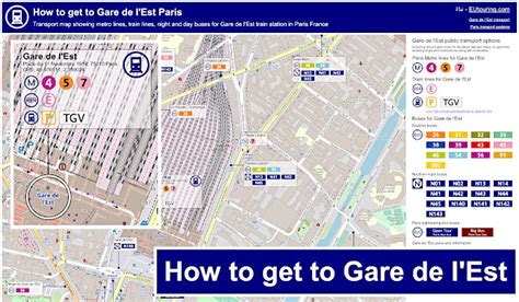 How To Get To Gare De L Est In Paris Using Public Transport How To Get To Gare De L Est In Paris Using Public Transport