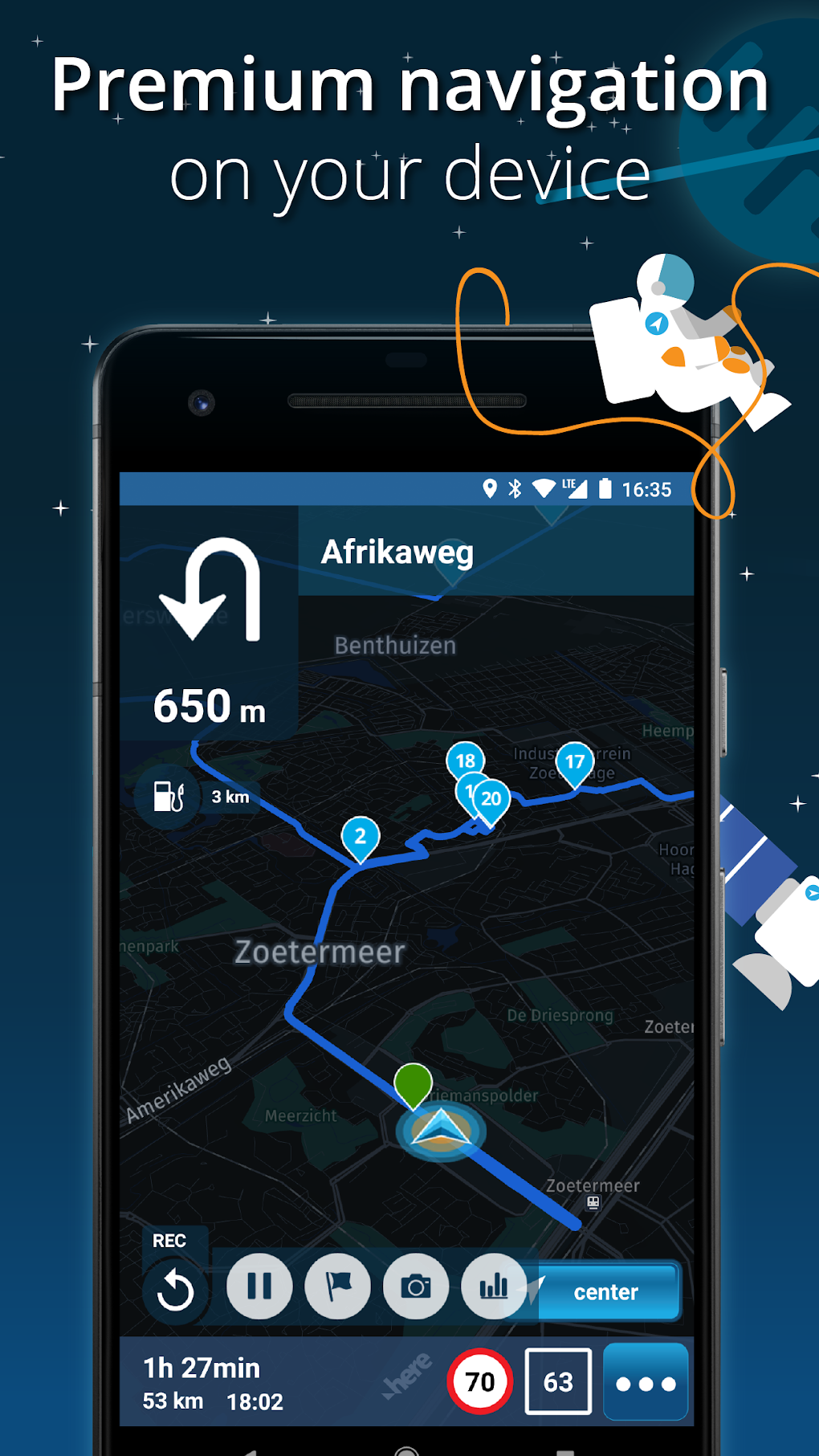 In Route App