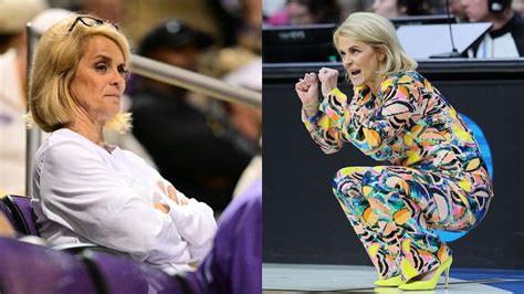 Kim Mulkey S Outfit Today Take A Look At Lsu Hc S Attire For The Epic Kim Mulkey S Outfit Today Take A Look At Lsu Hc S Attire For The Epic