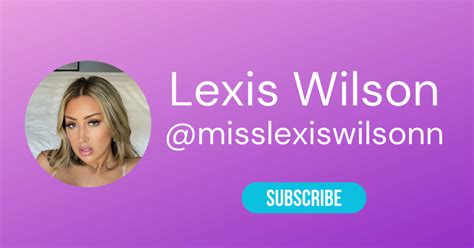 Lexis Wilson Onlyfans