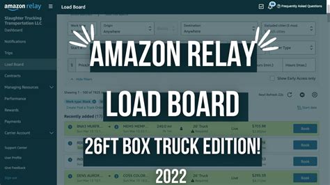 Load Board Amazon Relay Load Board Amazon Relay