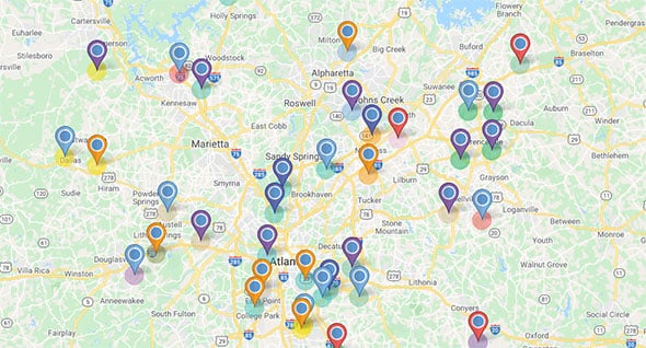 Mapping Multiple Locations On Google Maps