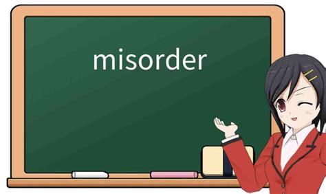 Misorder