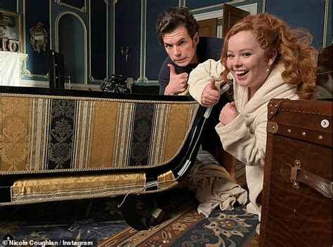 Nicola Coughlan And Luke Newton Reveal They Broke Furniture While Nicola Coughlan And Luke Newton Reveal They Broke Furniture While