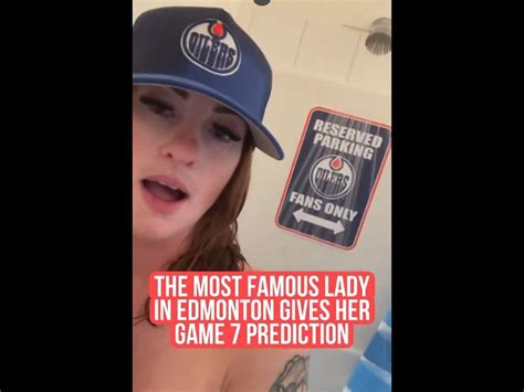 Oilers Girl Kait Nude