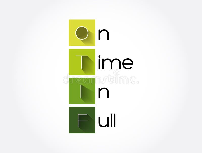 Otif On Time In Full