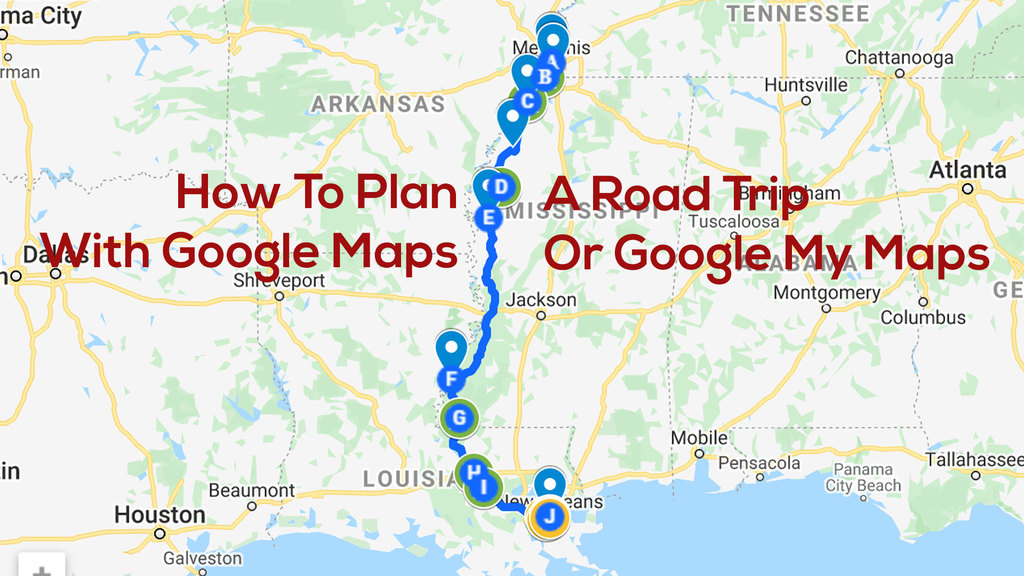 Plan My Trip Google Maps