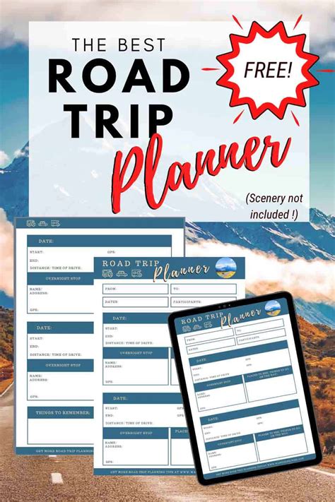 Road Trip Stop Planner
