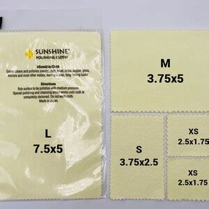 Shipping Sunshine Polishing Cloths Shipping Sunshine Polishing Cloths