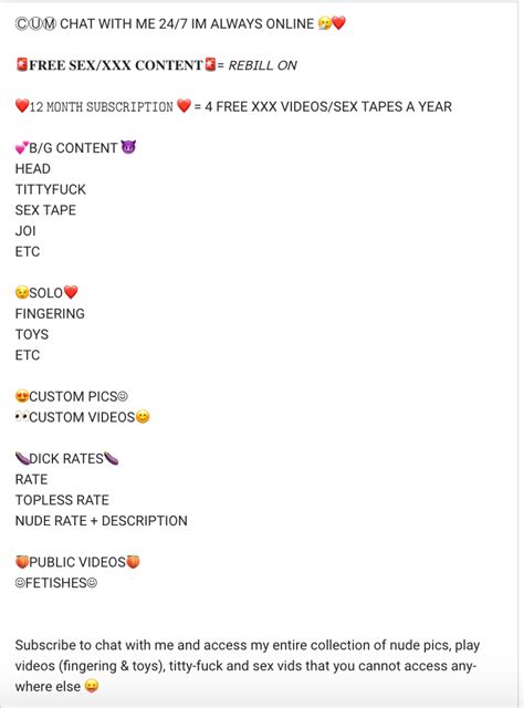 The Best Onlyfans Bio Ideas 5 Great Bio Examples Onlyfans Guide The Best Onlyfans Bio Ideas 5 Great Bio Examples Onlyfans Guide
