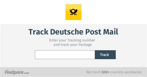 Track And Trace Deutsche Post
