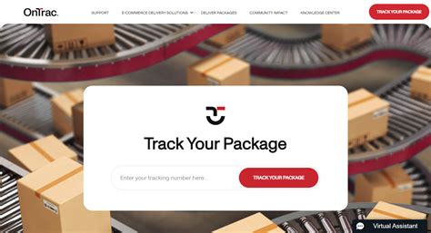 Tracking Number Ontrac