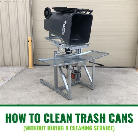 Trash Bin Cleaner Equipment