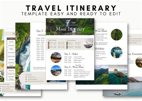 Travel Itinerary Template Modern Guide Desktop Ipad Tablet Editable On Canva Printable Digital Download Travelling Maui Hawaii Etsy Travel Itinerary Template Modern Guide Desktop Ipad Tablet Editable On Canva Printable Digital Download Travelling Maui Hawaii Etsy