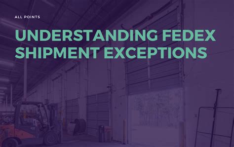 Understanding Fedex Shipment Exceptions A Complete Guide Understanding Fedex Shipment Exceptions A Complete Guide