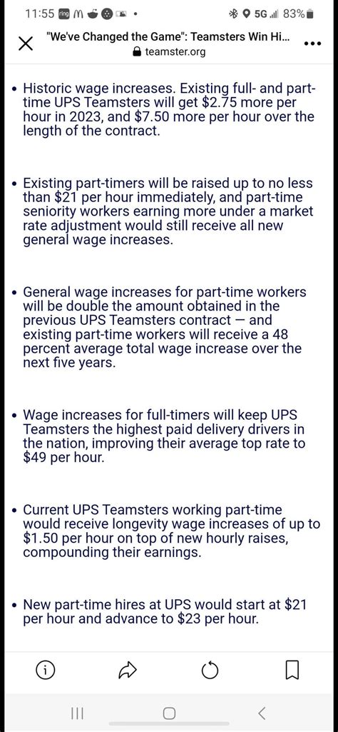 Ups Top Pay Is 49 Per Hour Now Unions Work R Amazondspdrivers Ups Top Pay Is 49 Per Hour Now Unions Work R Amazondspdrivers