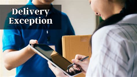 Whats Delivery Exception Whats Delivery Exception